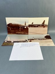 Vintage Photos Of A KC-135a With Info.