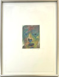 Vintage Signed Framed Pastel Artwork