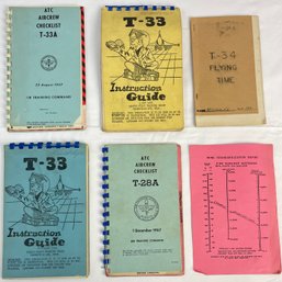 Vintage T-33 Instruction Guide T-28A T-33A T-34