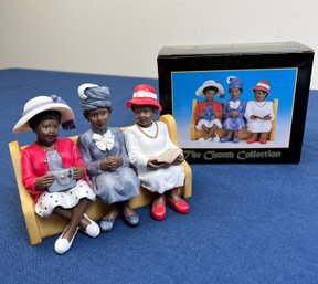 The Church Collection-'Sunday Hats' Figurines