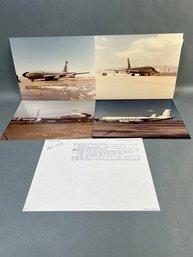 Vintage Photos Of A KC-135a With Info.