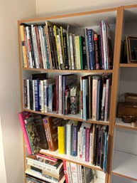 Bookshelf Full Of Books With Shelf