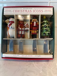 Williams Sonoma Christmas Icons Spreaders.  *Local Pick Up Only*