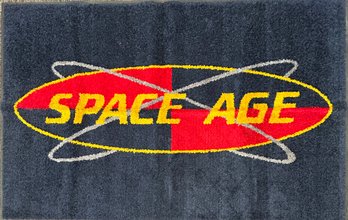 Space Age Cintas Navy Rug