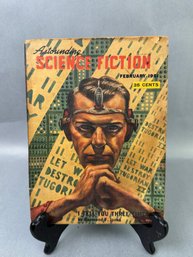 Astounding Science Fiction Pulp Novel    February 1951