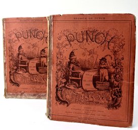 Antique Punch London Re-issue Almanac 1845