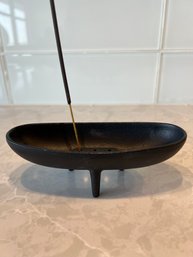 3 Legged Cast Iron Incense Holder.  *Local Pick Up Only*