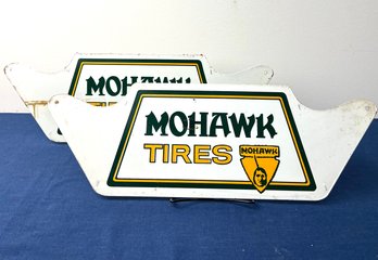 Vintage Mohawk Tires Signs