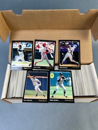 Box Of 1993 Score Pinnacle Baseball Cards.