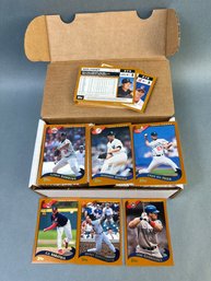 Box Of 2002 Topps Baseball Cards.