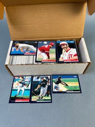 Box Of 1993 Pinnacle By Score Baseball Cards.