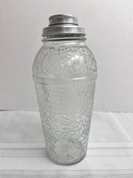 Vintage Martini Shaker And Strainer.