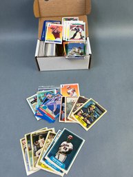 Mixed Box Of Baseball Cards Early 80s To Early 90s.