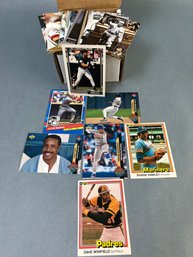 Box Of MLB Cards Mixed Lot.