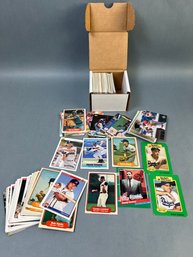 Box Of MLB Cards Mixed Lot.