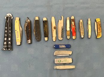 Vintage Assortment Pocket Knives