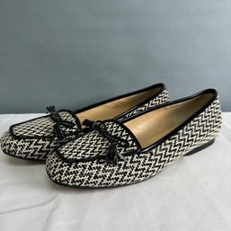 Black And White Patterned Shoes By Enzo Angiolini -10N