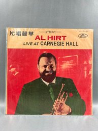 Taiwanese Press Al Hirt Live At Carnegie Hall Vinyl