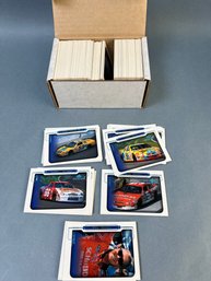 Box Of Upper Deck 2000 NASCAR Racing Cards.