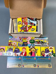 4x8 Inch Box Of 1996 McDonalds Trading Cards.