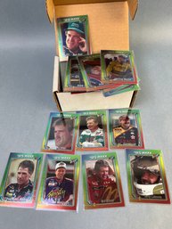 Box Of 1995 Maxx Racing Cards.