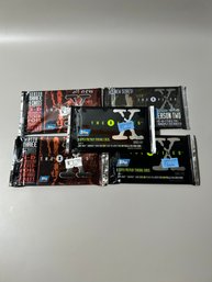 Five Unopened X Files Trading Card Packs