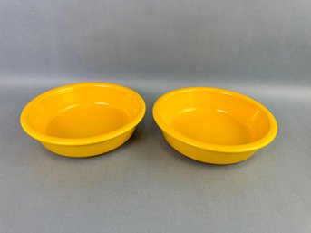 Fiesta Yellow Bowls Set Of 2