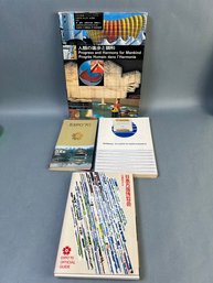 4 Books About Expo 75 In Osaka Japan.