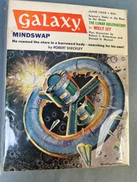 Vintage Galaxy Science Fiction Magazine June 1965.