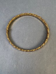 Gold Tone Fashion Bracelet.
