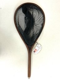 Vintage Small Fly Fish Net With Tag