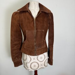 Early 70s Custom Suede Full Zip Jacket