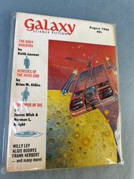 Vintage Galaxy Science Fiction Magazine August 1966.