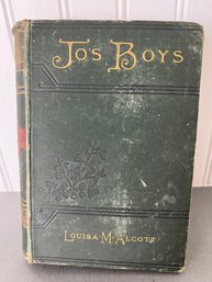 Book:  Jo's Boys Author Louisa M. Alcott -  Published 1886