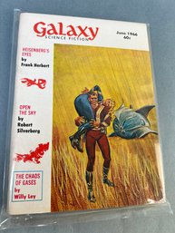 Vintage Galaxy Science Fiction Magazine June 1966.