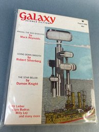 Vintage Galaxy Science Fiction Magazine August 1968.