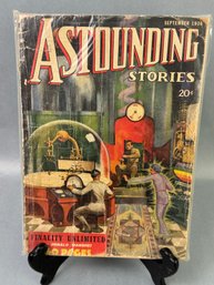 Astounding Stories Pulp Novel      Sept 1936