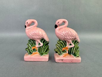 Flamingo Vintage Knobler Salt And Pepper Shakers