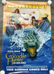 Vintage Steve Irwin Thr Crocodile Hunter Collision Course Poster