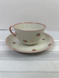 Vintage Richard Ginori Italian Fine China Teacup And Saucer.