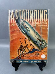 Astounding Science Fiction Pulp Novel        Feb 1939