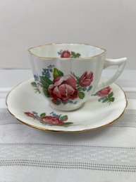 Windsor English Bone China Teacup And Saucer.