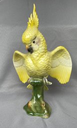 Vintage Porcelain Yellow Cockatoo