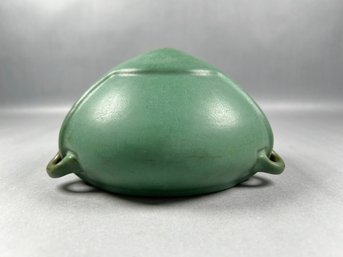 Roseville Matte Green Arts And Crafts Hanging Pot