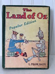 Book:  The Land Of Oz, Popular Edition - L. Frank Baum - Published 1904