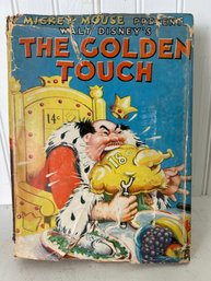 Book:  Walt Disneys The Golden Touch - Copyright 1937