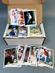 Box Of MLB Cards 1988 Upper Deck.