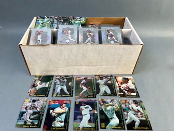 Box Of MLB Cards 1994 Leaf Limited And 1994 Team Stadium Club 1st Days.