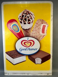 I Love Good Humor Ice Cream Tin Sign.
