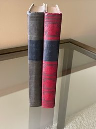 Set Of 2 Art-Type Edition Books By Samuel Clemons:  Huckleberry Finn & Tom Sawyer